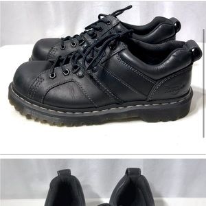 Dr Martens Black Leather Finnegan Lace up Shoes